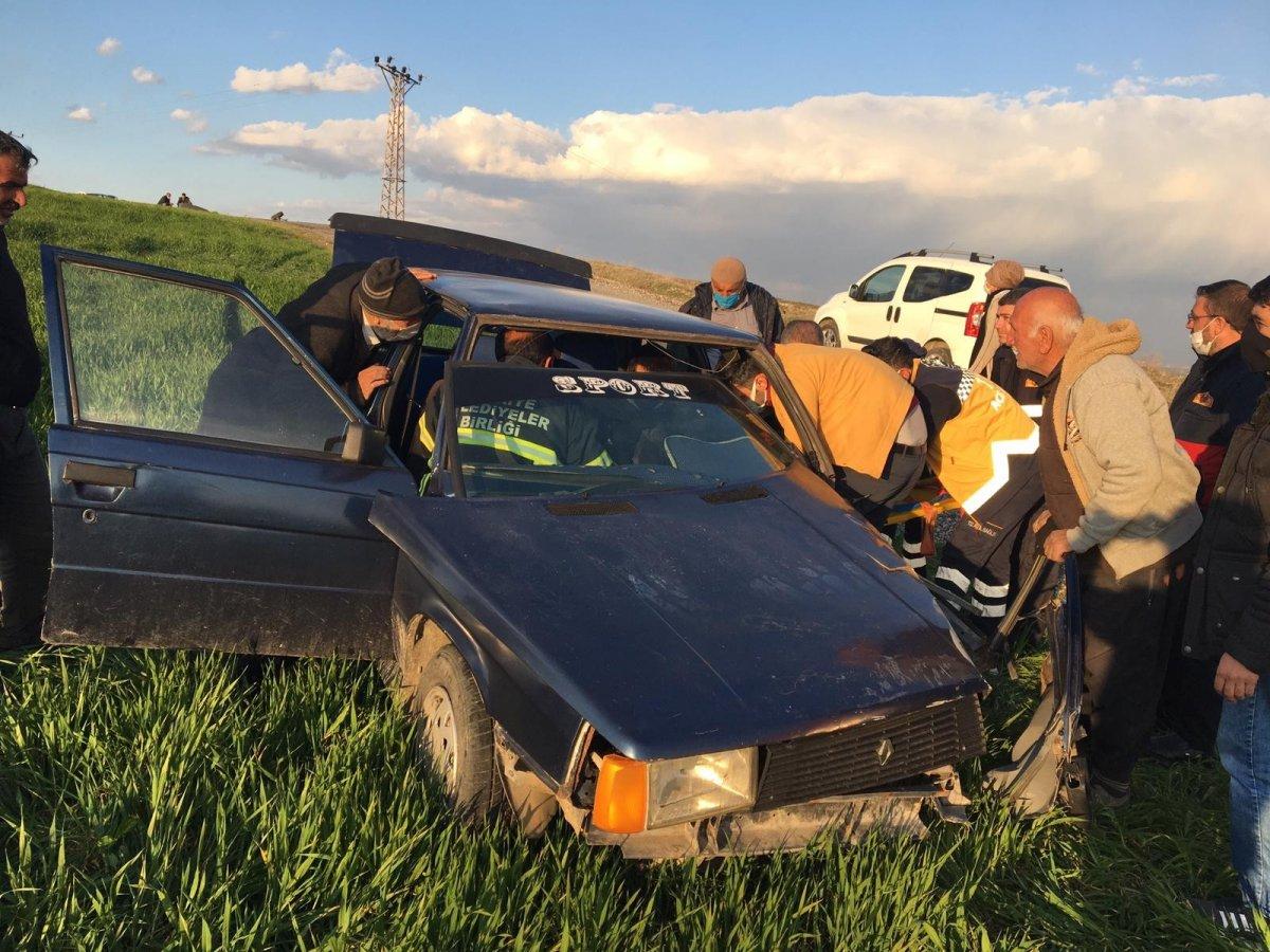 Adıyaman’da kaza: 3 yaralı