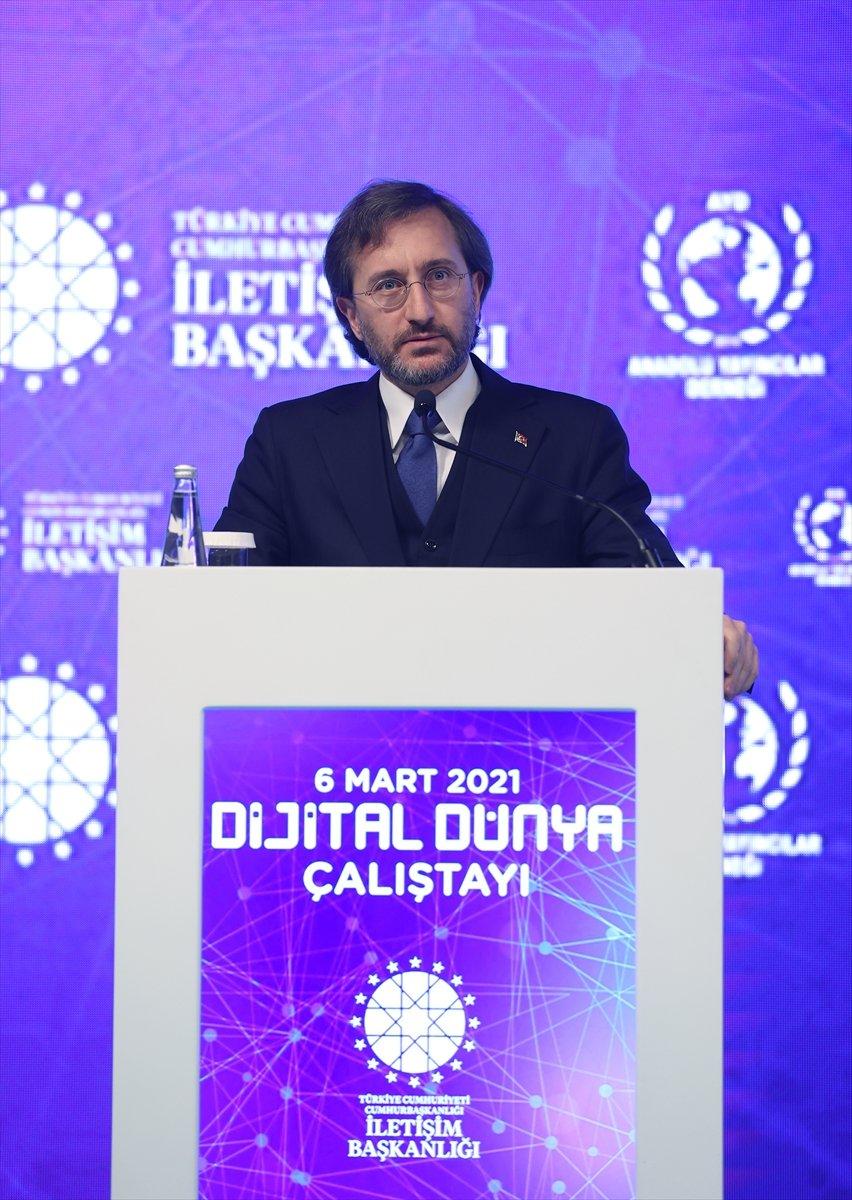 Fahrettin Altun'dan internet gazeteciliği alanında düzenleme sinyali