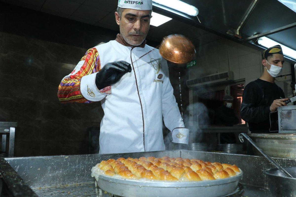 Baklava tüketimi arttı