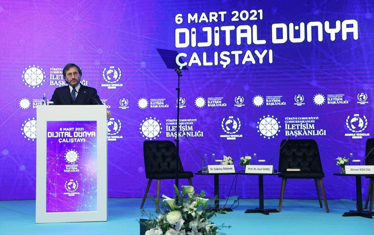Fahrettin Altun'dan internet gazeteciliği alanında düzenleme sinyali