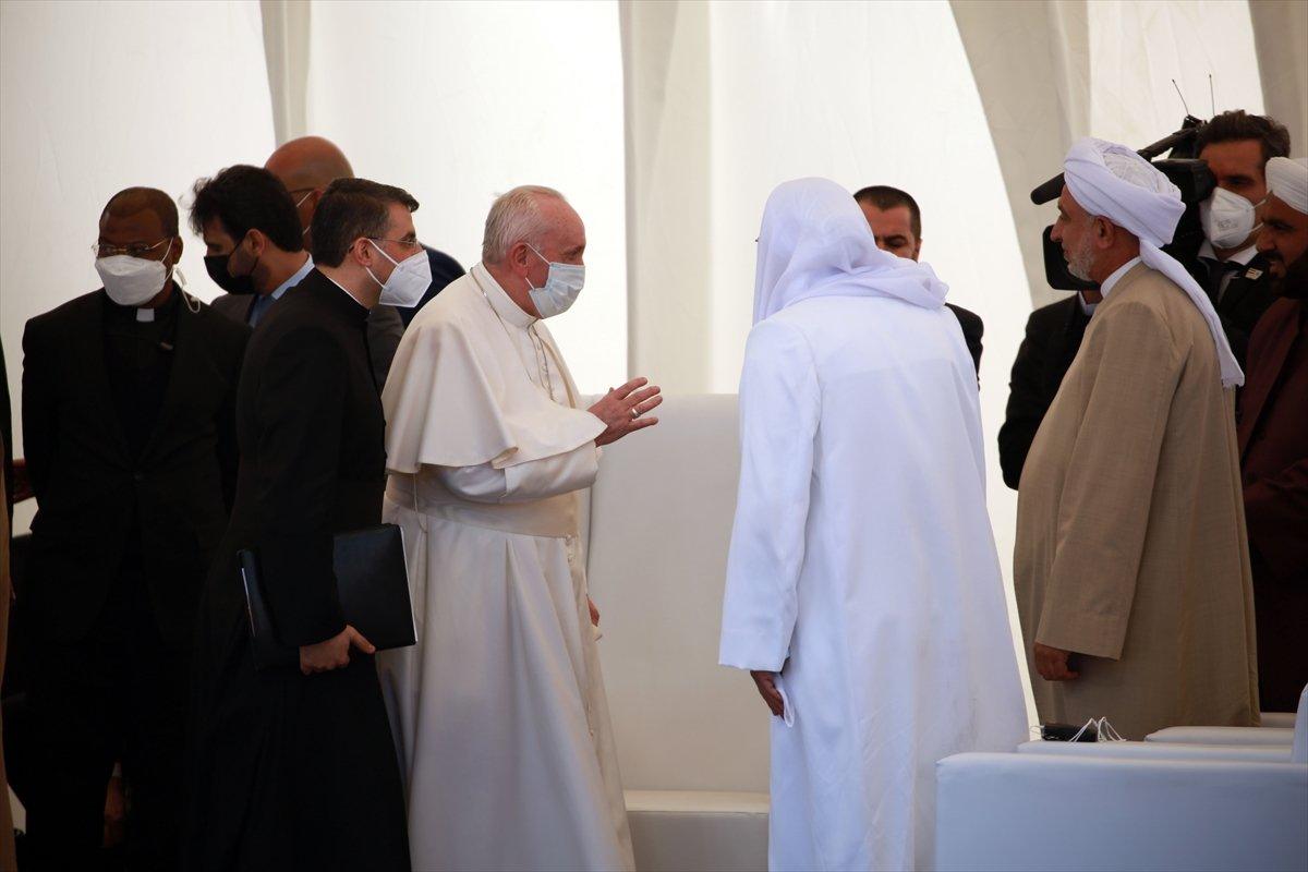 Papa Francis: Terör ve şiddet, dinden kaynaklanmıyor