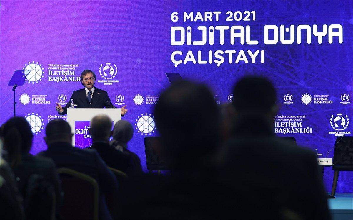 Fahrettin Altun'dan internet gazeteciliği alanında düzenleme sinyali