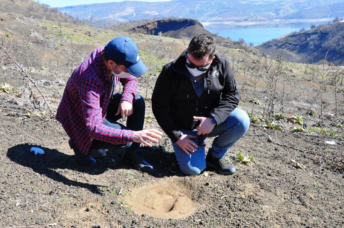 Manisa'da 5 bin yıllık ayak izi