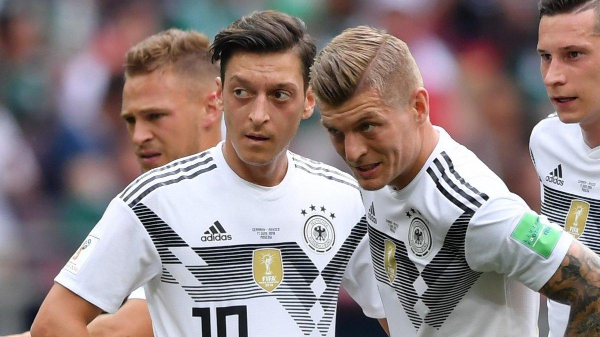 Kroos'tan Mesut'a milli takım tepkisi