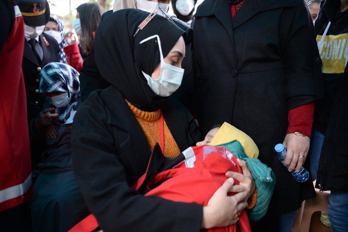 Bitlis şehidi Astsubay Kıdemli Başçavuş Mehmet Demir, son yolculuğuna uğurlandı