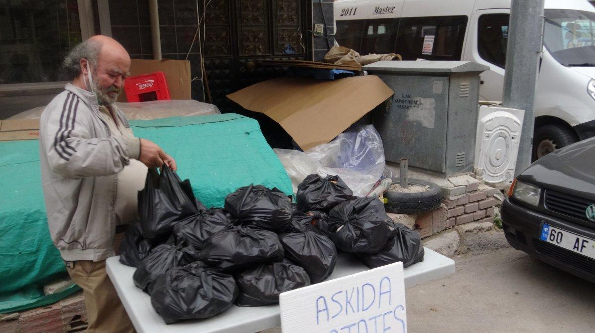 Afyonkarahisar'da askıda 'patates-soğan' uygulaması başlatıldı