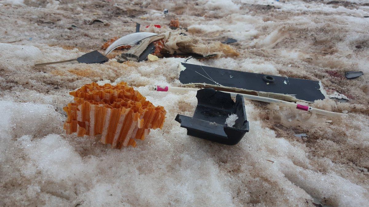 Bitlis'teki helikopter kazasının yaşandığı alan görüntülendi