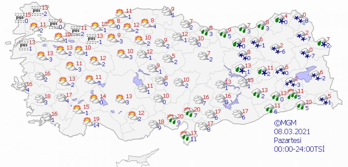 Meteoroloji, yurt genelinde yağmura karşı uyardı