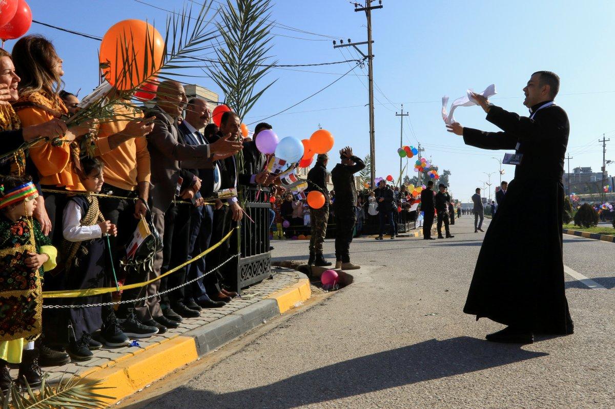 Neçirvan Barzani, Papa'yı karşıladı