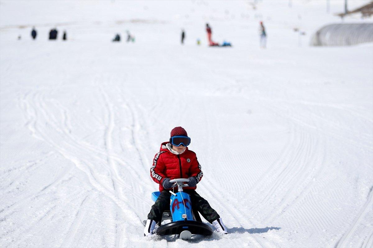 Erciyes'te sakin hafta sonu