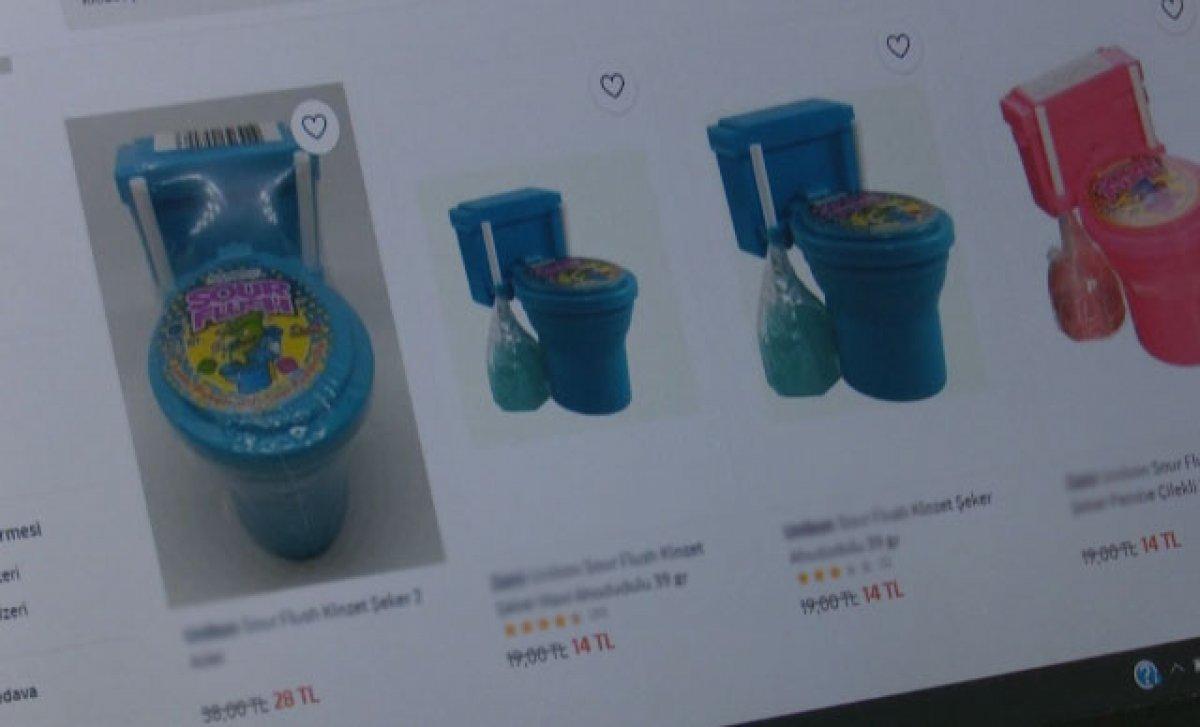 Çocuk videolarında yeni tehlike: Klozet ambalajlı şekerleme