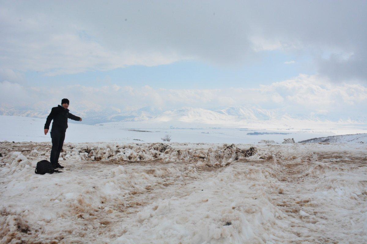 Bitlis'teki helikopter kazasının yaşandığı alan görüntülendi