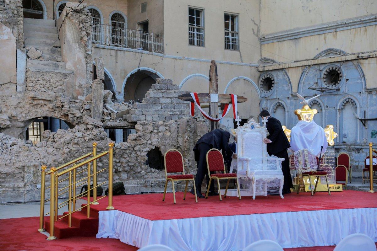 Neçirvan Barzani, Papa'yı karşıladı