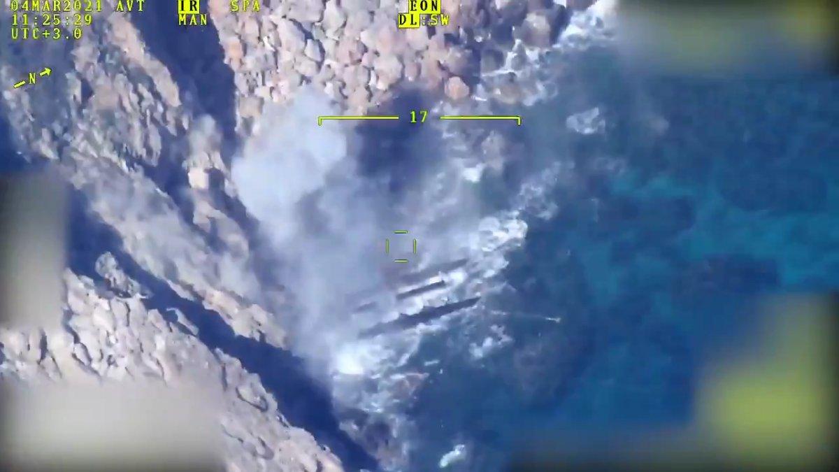 Mavi Vatan Tatbikatı'nda MAM-L füzesiyle en uzun menzilli atış yapıldı