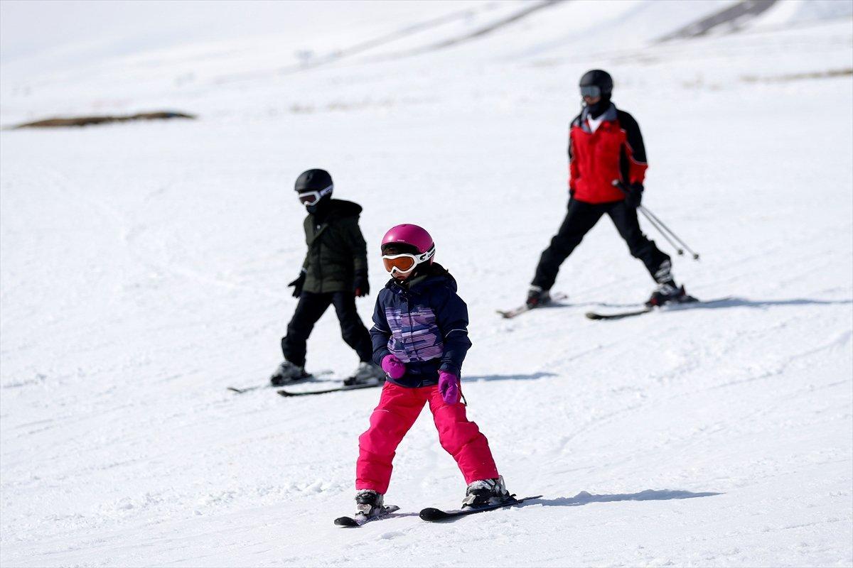 Erciyes'te sakin hafta sonu