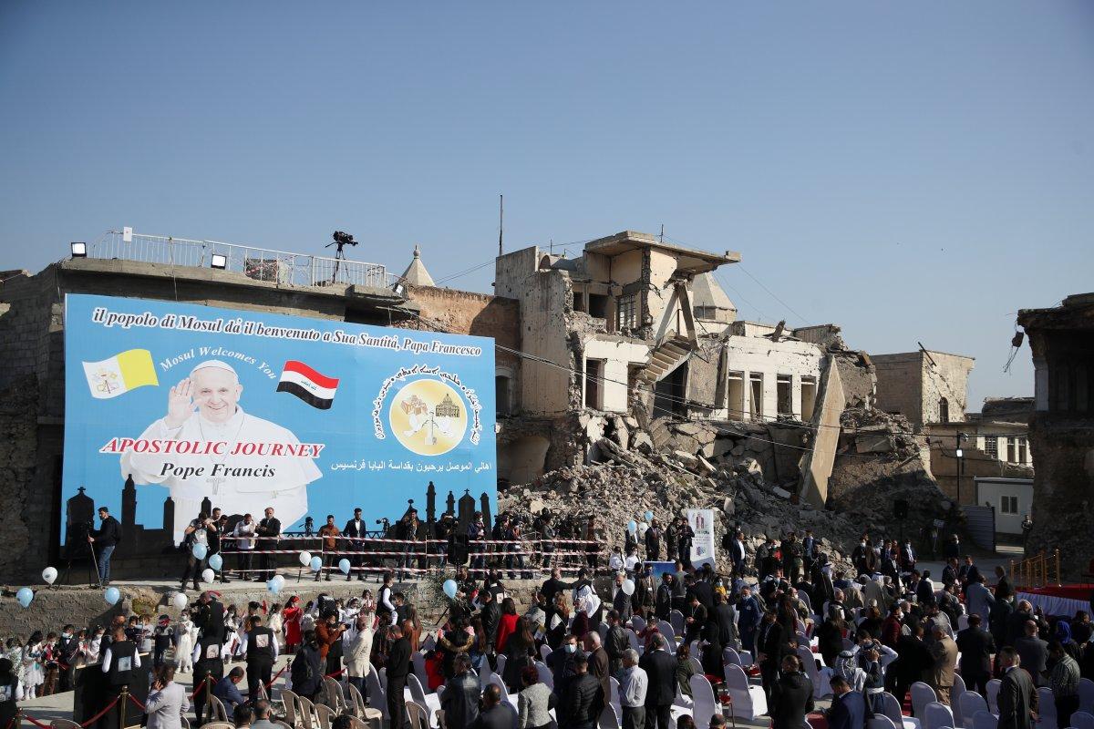 Neçirvan Barzani, Papa'yı karşıladı