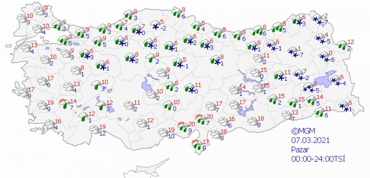 Meteoroloji, yurt genelinde yağmura karşı uyardı