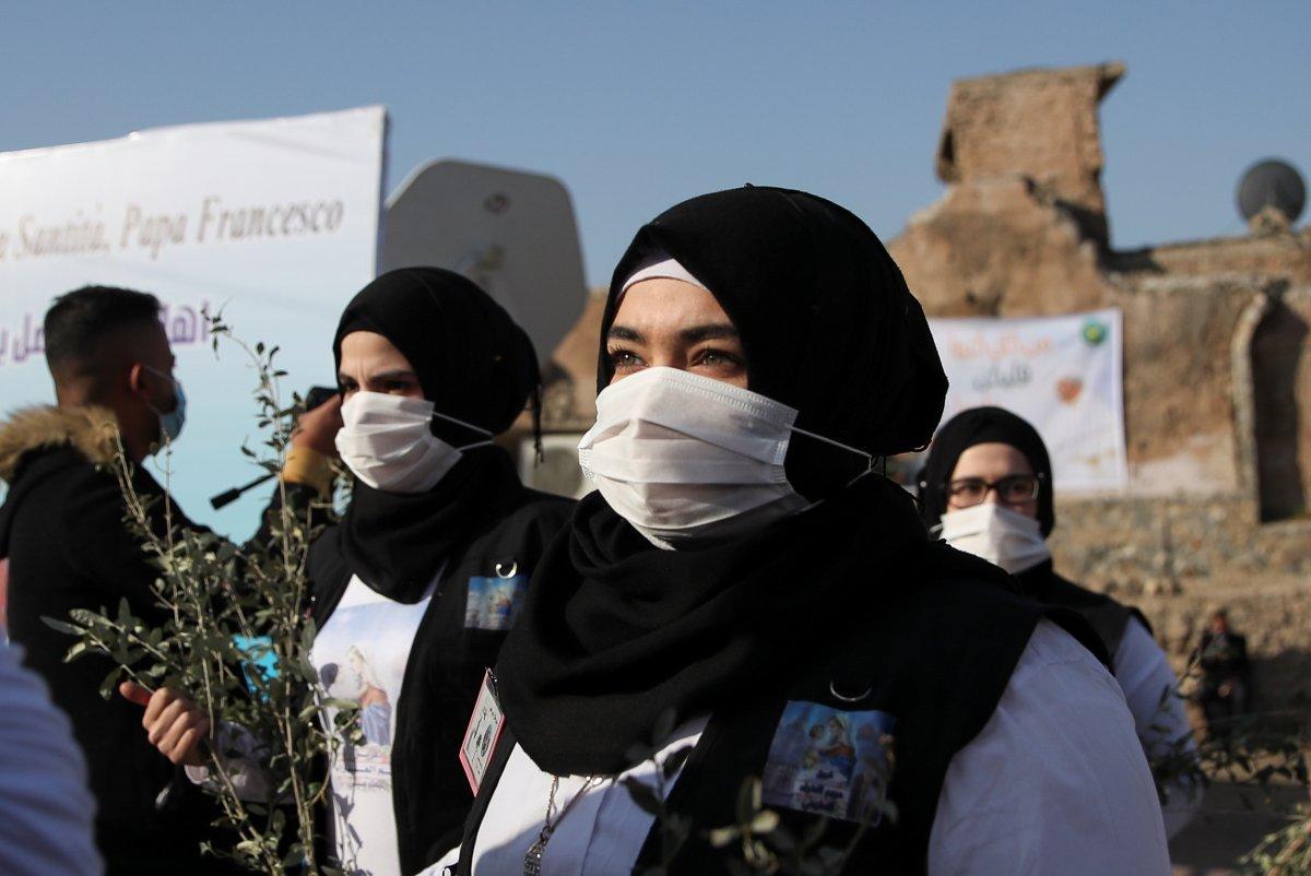 Neçirvan Barzani, Papa'yı karşıladı