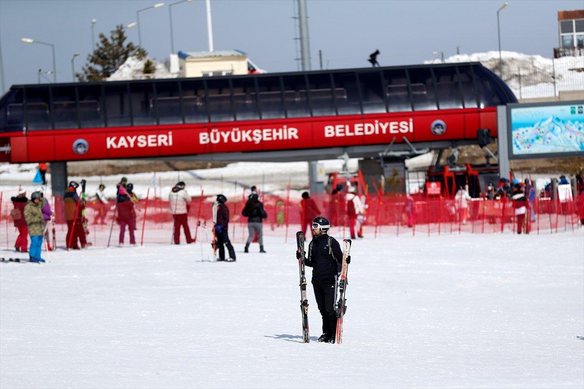 Erciyes'te sakin hafta sonu
