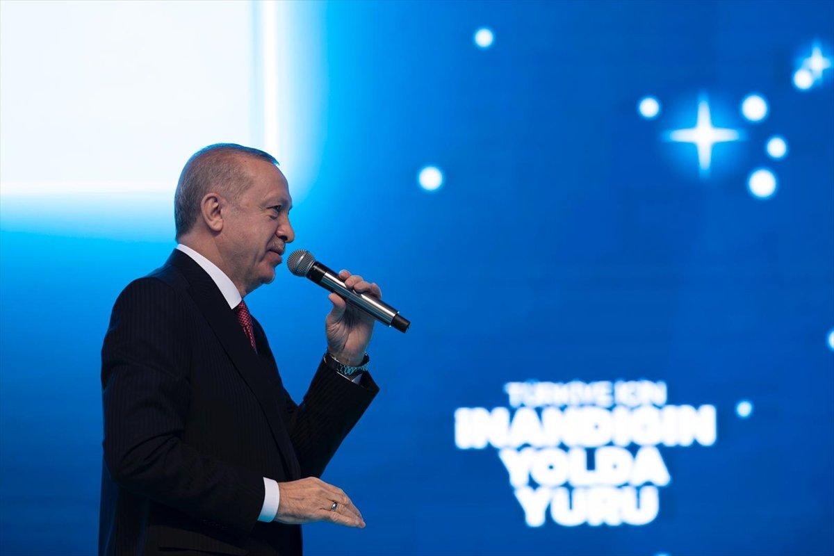 Cumhurbaşkanı Erdoğan, AK Parti Kadın Kolları Kongresi'nde konuştu