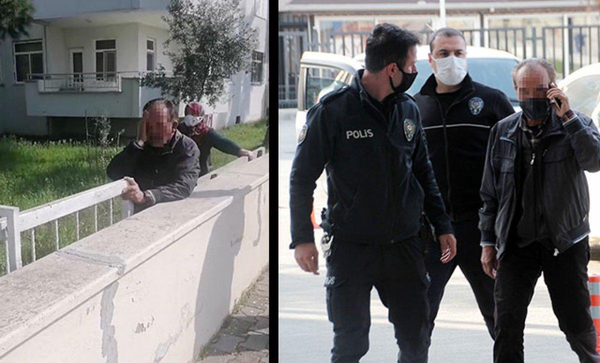 Antalya'da tacizciye mahalleliden dayak