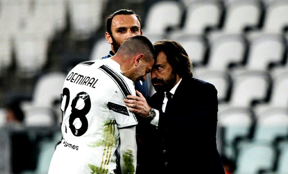 Vedat Muriç'in Merih Demiral'a bakışı olay oldu