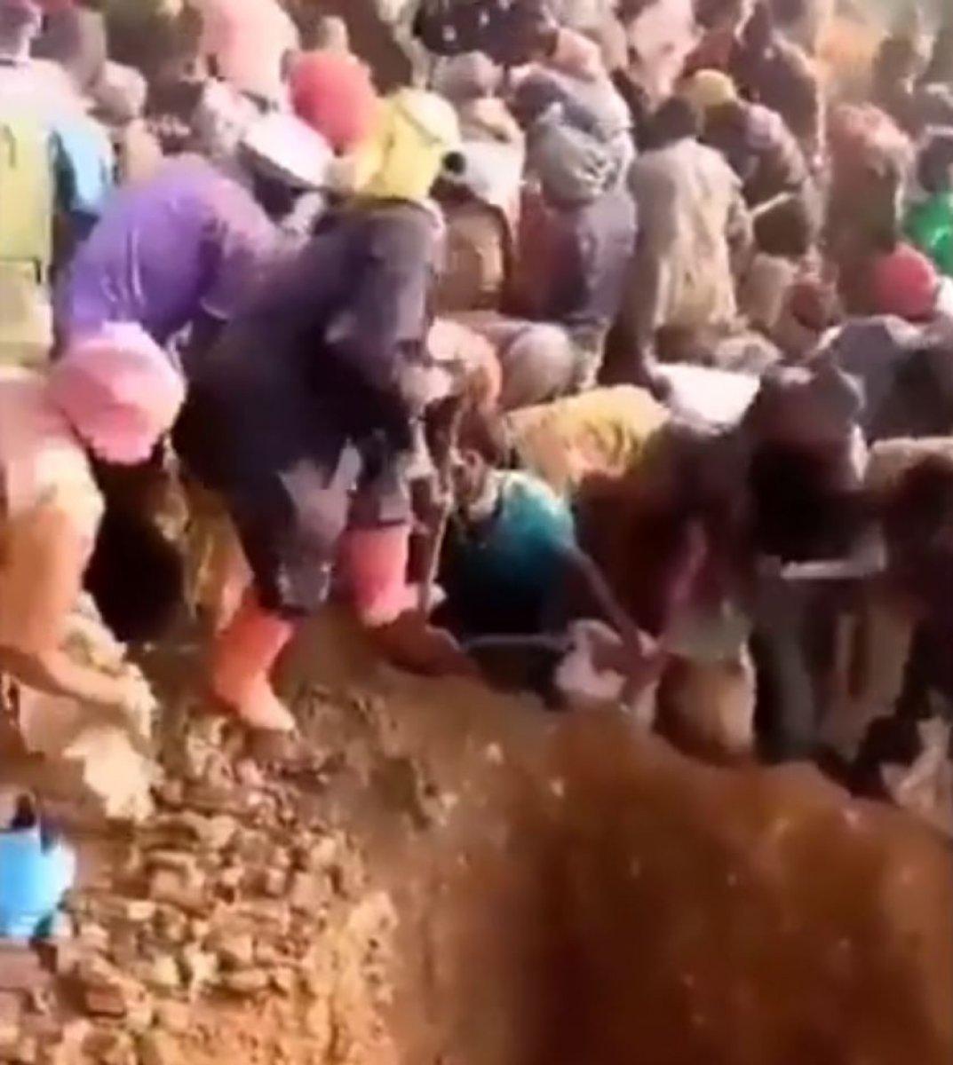 Kongo'da altın izdihamı