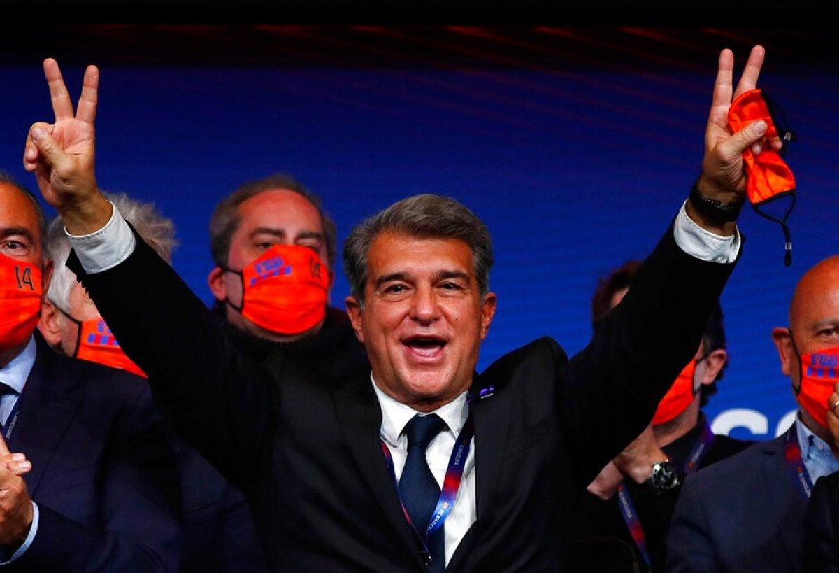 Joan Laporta: Messi'nin kalmasını istiyoruz