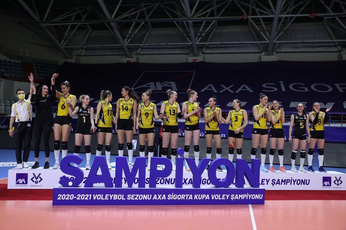 VakıfBank Kupa Voley'de 7. kez şampiyon