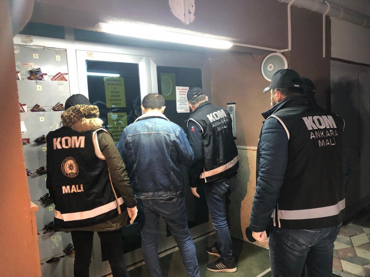 Ankara'da sahte parayla uyuşturucu ticareti yapan çete çökertildi