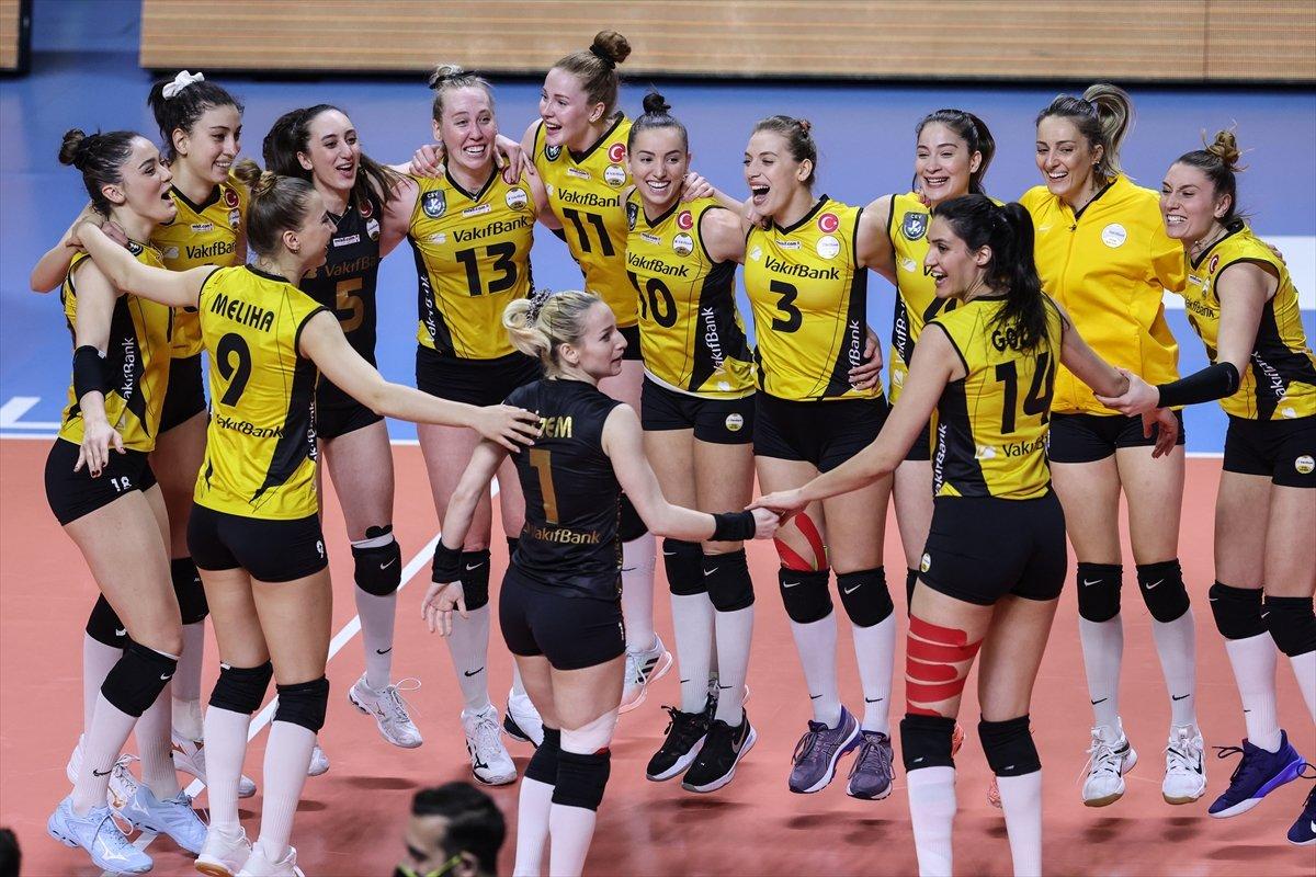 VakıfBank Kupa Voley'de 7. kez şampiyon