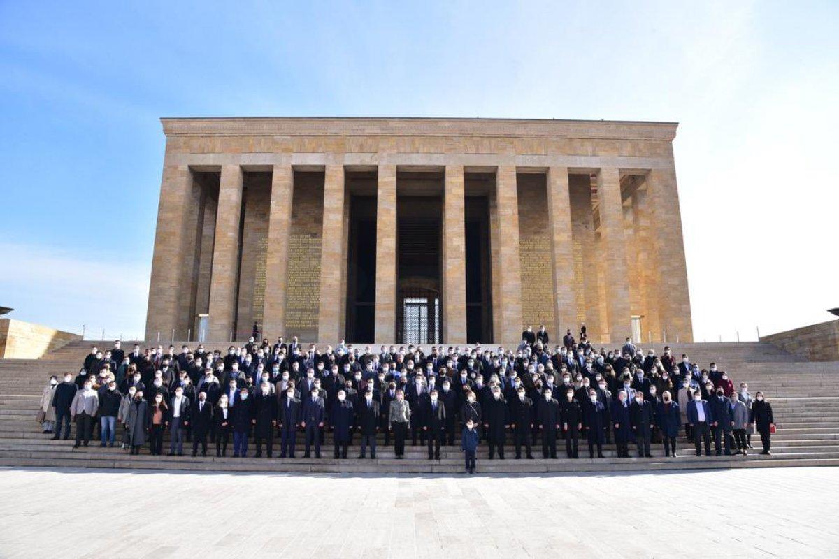 Ali Babacan'dan Anıtkabir'e ziyaret