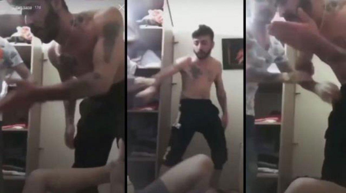 Ümitcan Uygun’un arkadaşı canlı yayında genç kızı darbetti