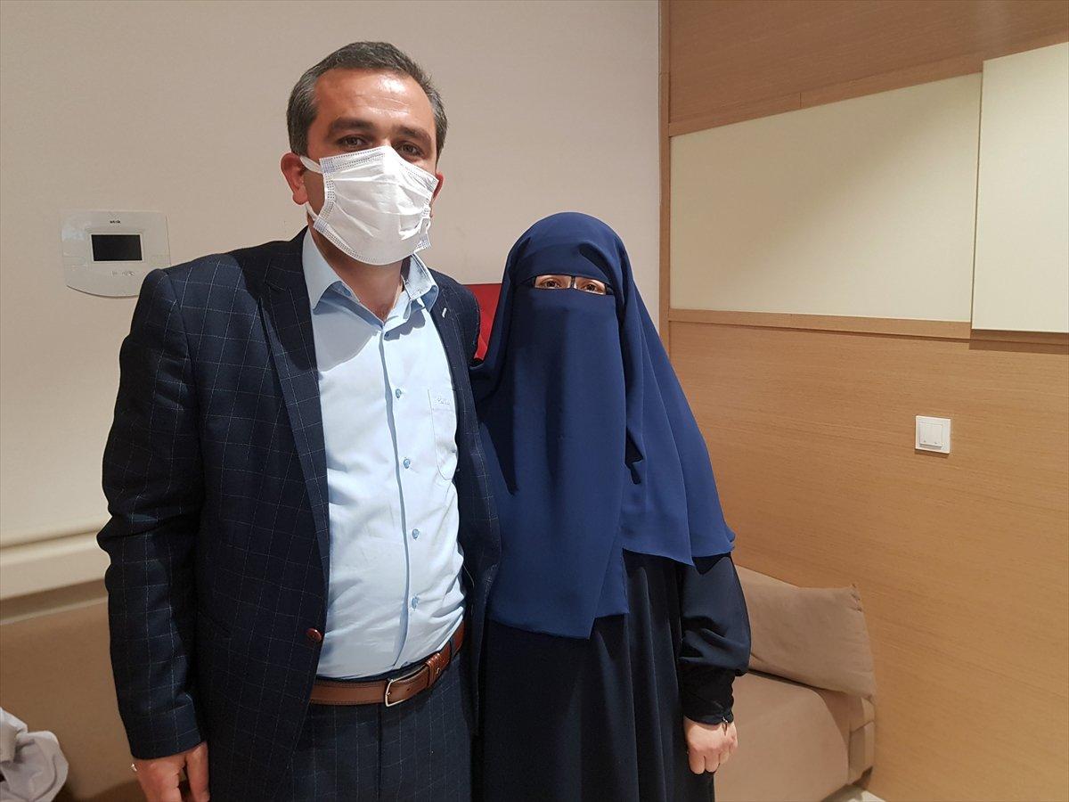 Göbek kordonundan kan nakli yapılan bebek yaşama tutundu