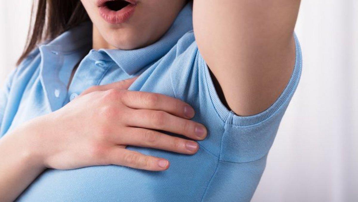 Aşırı terlemeyi durdurmanın doğal yolları