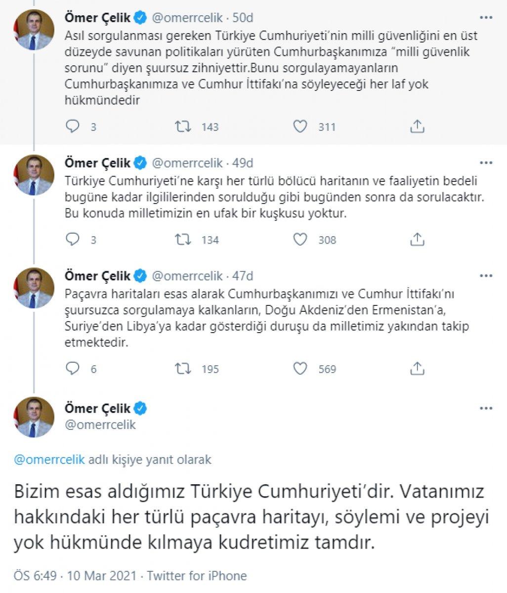 AK Parti Sözcüsü Ömer Çelik’ten sert tepki: Şuursuzluktur