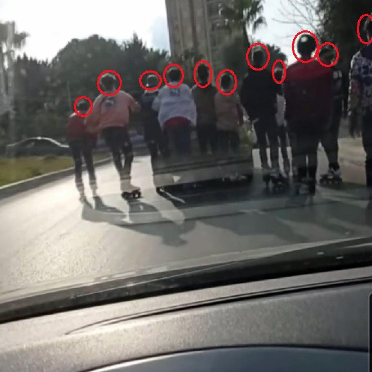 Adana’da 11 patenli çocuğun tehlikeli yolculuğu