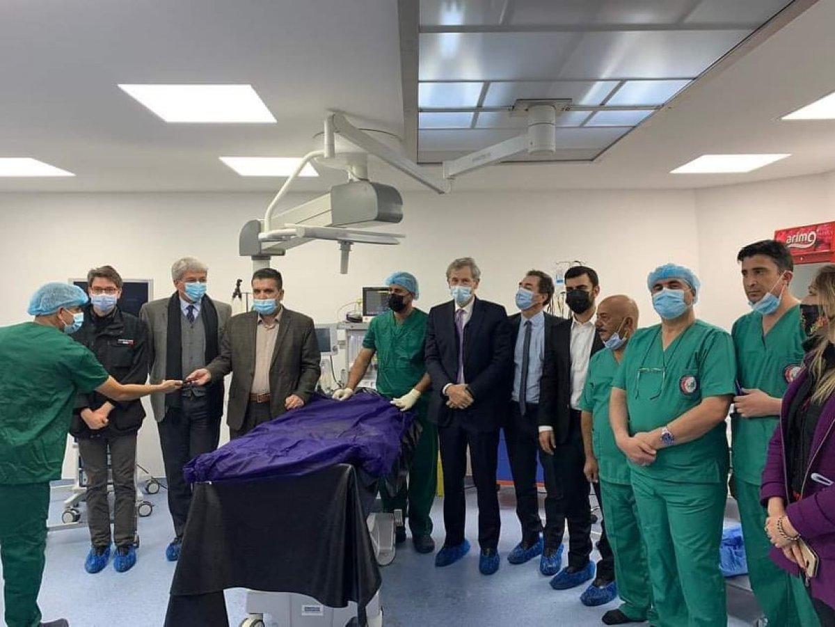 Fransa, Sincar'da 100 yataklı hastane temeli attı