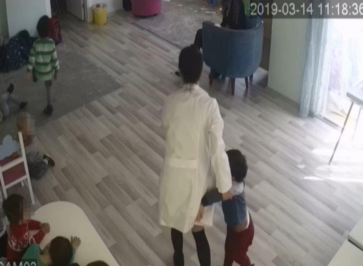 Antalya’da kreşte çocuğa şiddet