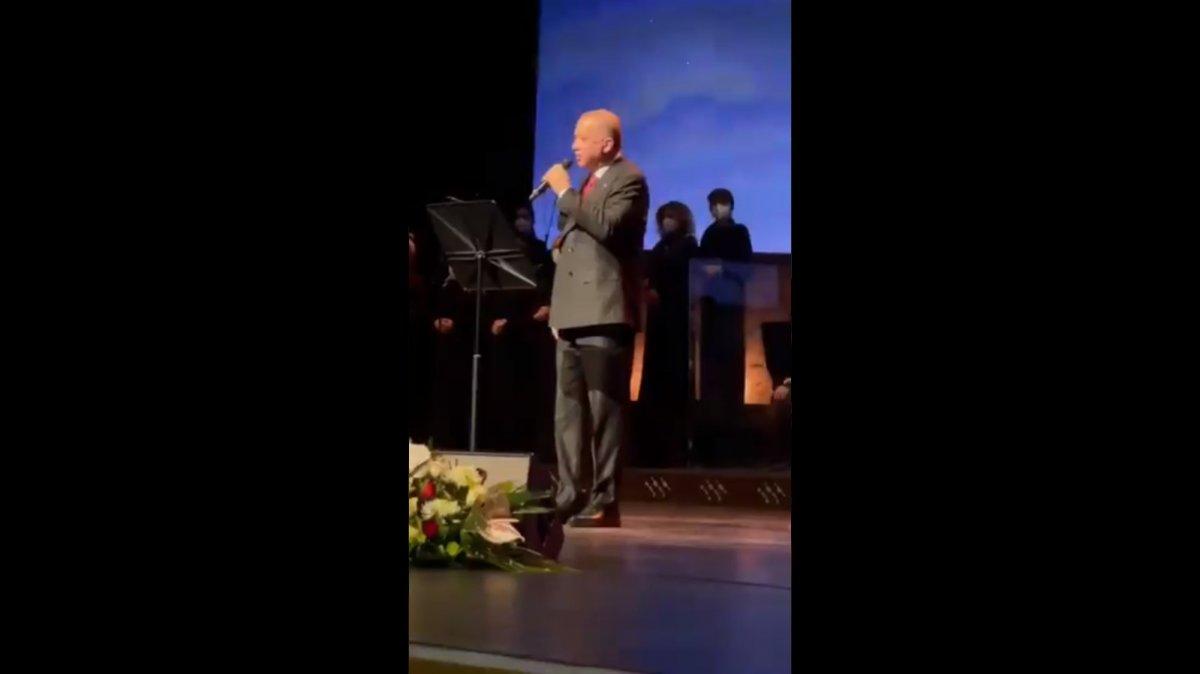 Cumhurbaşkanı Erdoğan, Mehmet Akif'in şiirini okudu