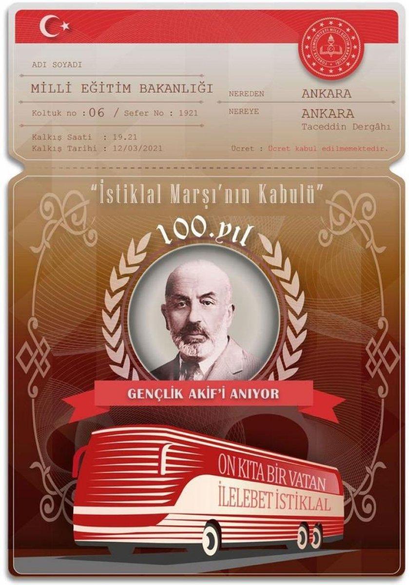 İstiklal Marşı hatıra bileti: Taceddin Dergahı nedir, nerede? İstiklal Marşı 100. yıl hatıra bileti ekranı