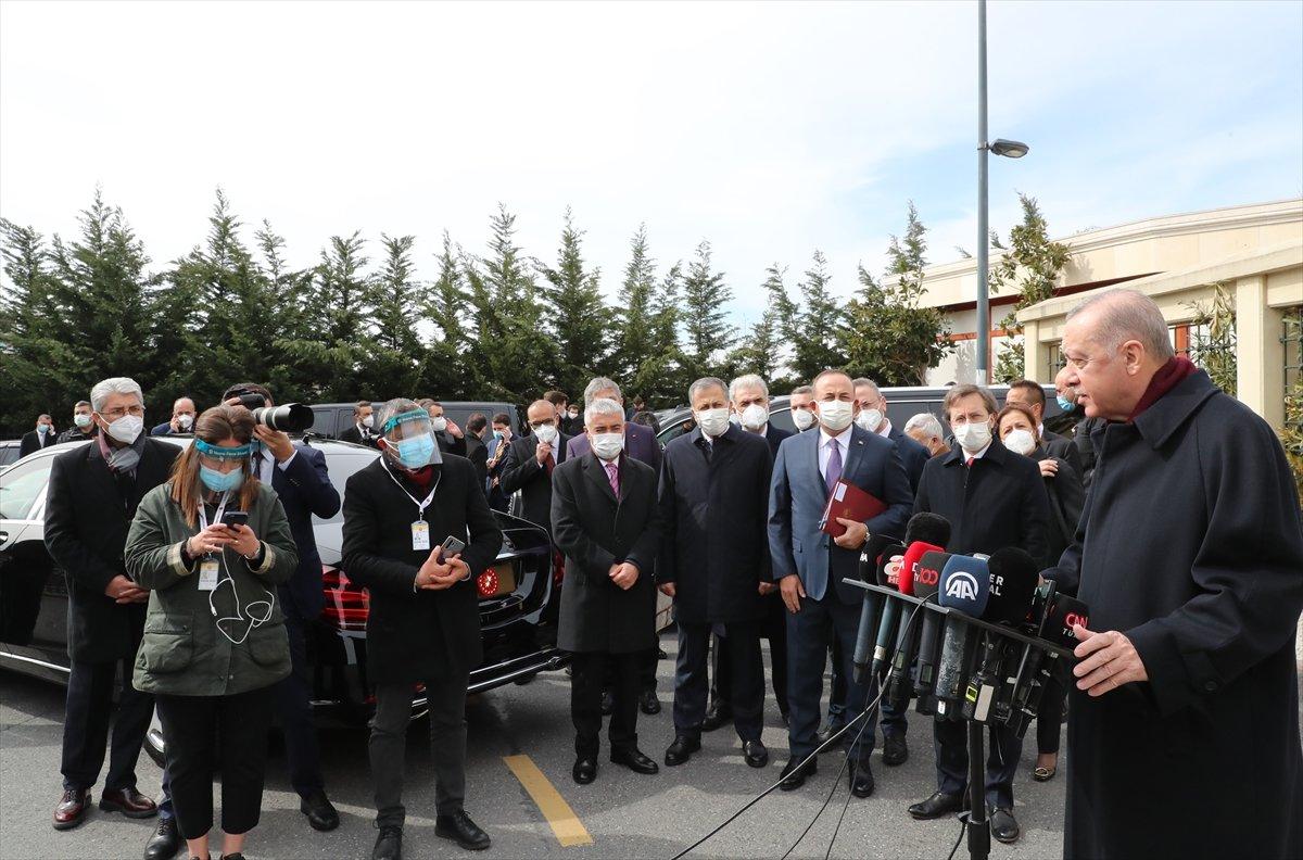 Cumhurbaşkanı Erdoğan'a, yeniden kapanma olacak mı sorusu