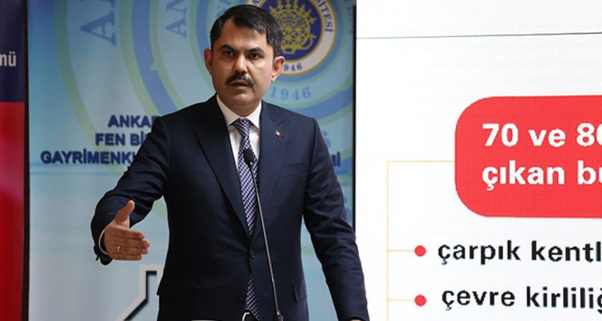 Murat Kurum'dan öğrencilere genç istihdam müjdesi