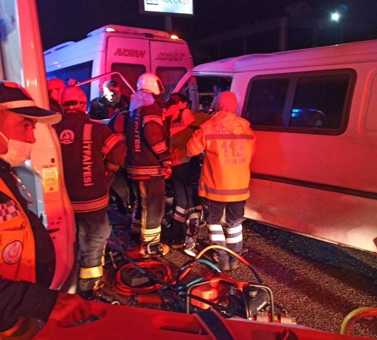 Denizli'de kaza: 2 yaralı