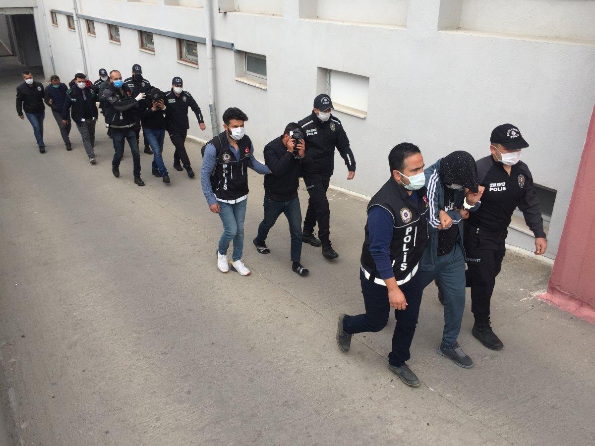Adana’da uyuşturucu operasyonu: 12 kişi tutuklandı