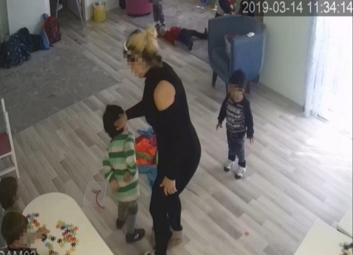 Antalya’da kreşte çocuğa şiddet
