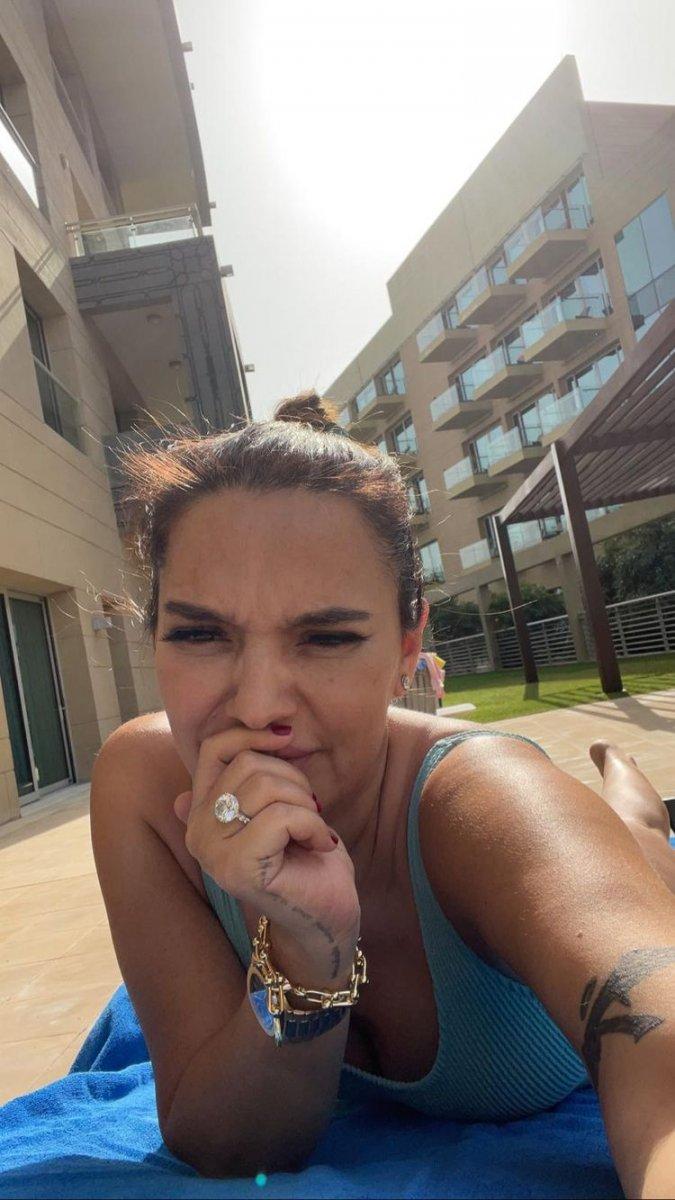 Demet Akalın Dubai tatilinde