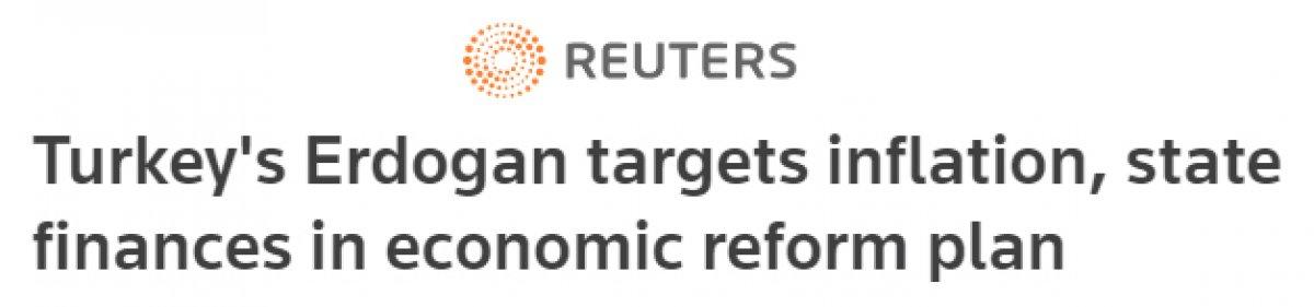 Cumhurbaşkanı Erdoğan'ın açıkladığı Ekonomi Reform Paketi dış basında
