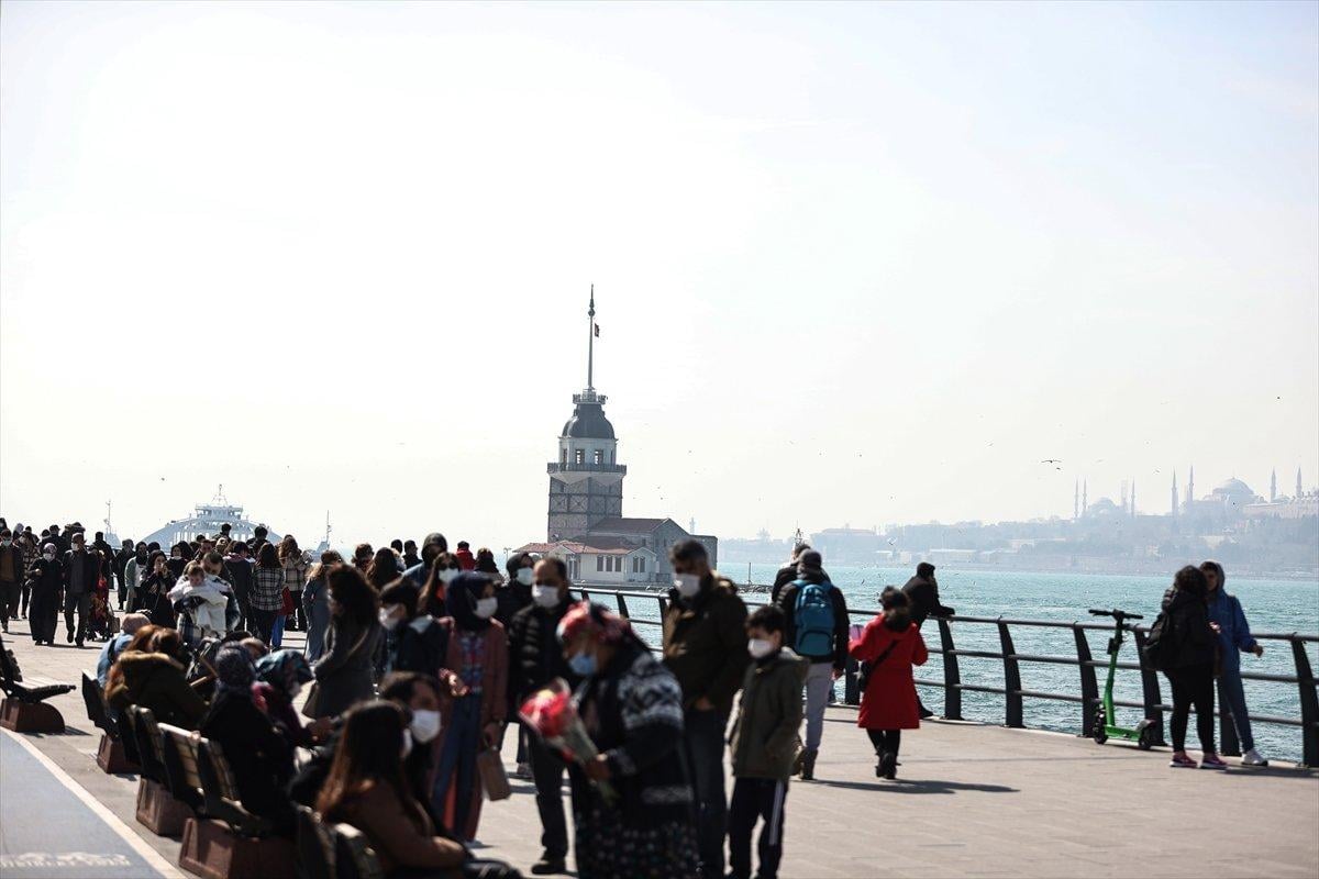 İstanbul'un kısıtlamasız cumartesi gününde yoğunluk yaşandı
