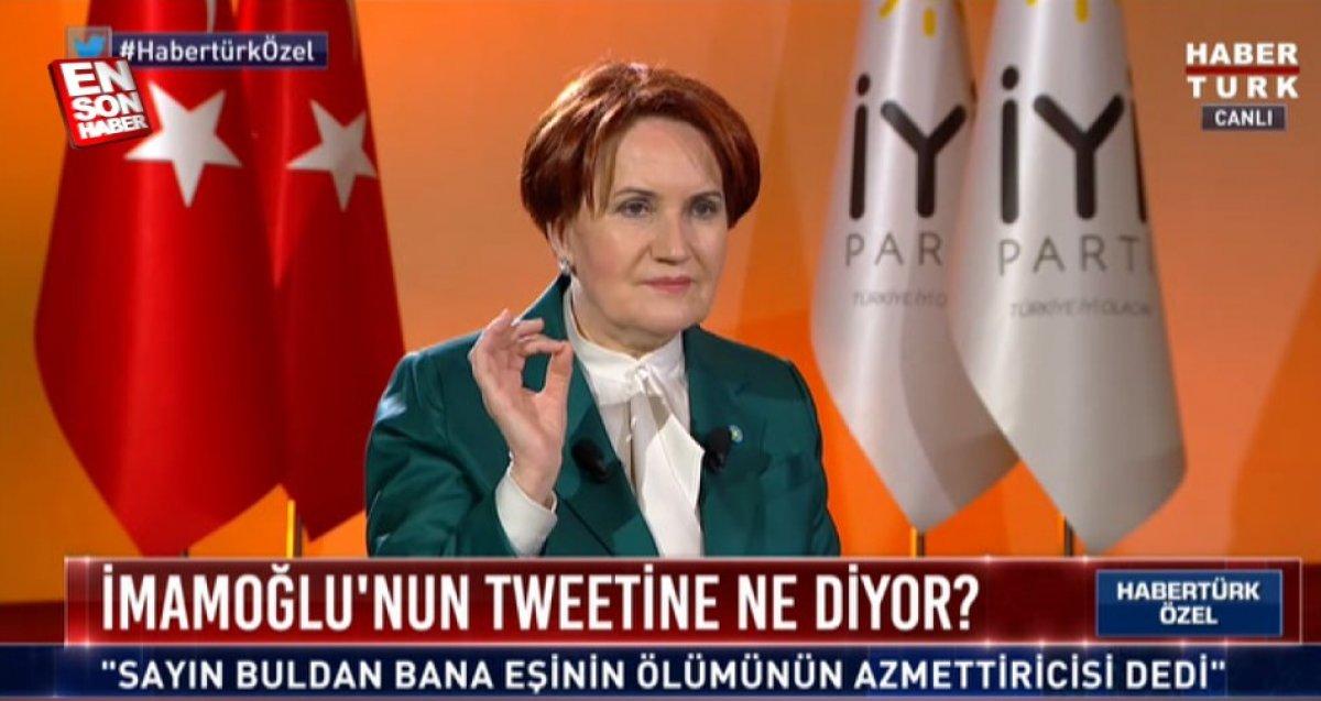 Meral Akşener'den kendisine azmettirici diyen Pervin Buldan'a yanıt